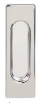 Obdélníková rukojeť (posuvné dveře) - chrom