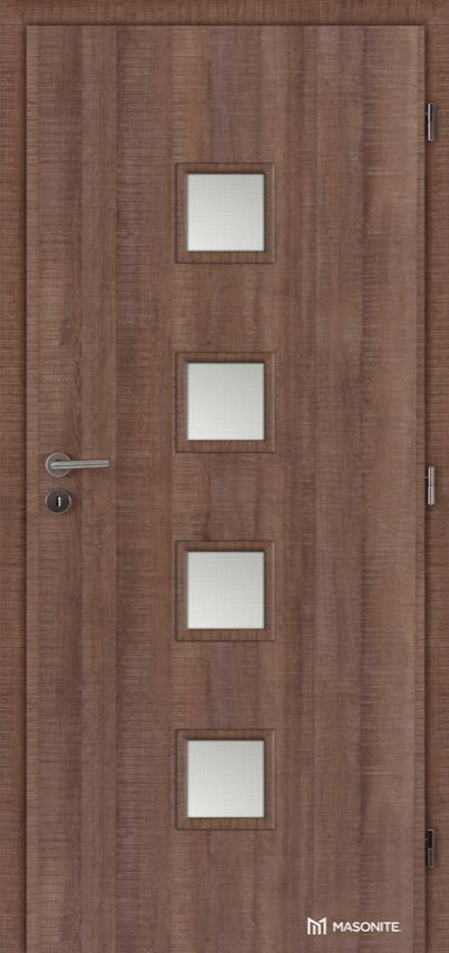 DOORNITE - interiérové dveře QUADRA sklo