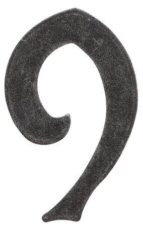 Cobra - číslice kovaná