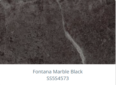 Amtico Spacia - SS5S4573 - Fontana Marble Black